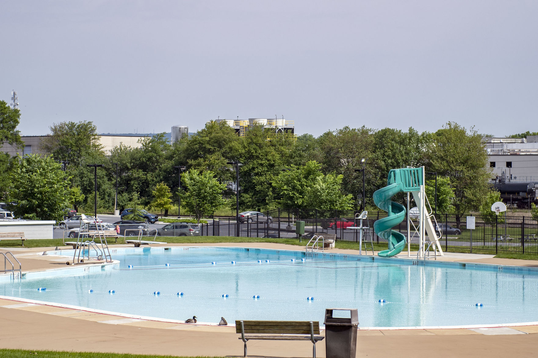County pool bacteria failures